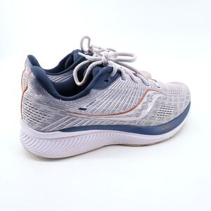 Saucony Womens Guide 15 Running Shoes Sneakers Size 8 Light Purple‎ Blue Flaw